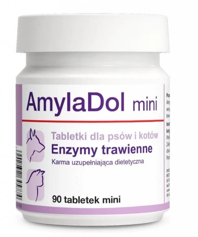 Dolvit Amyladol Verdauungsenzyme für Hunde und Katzen 90