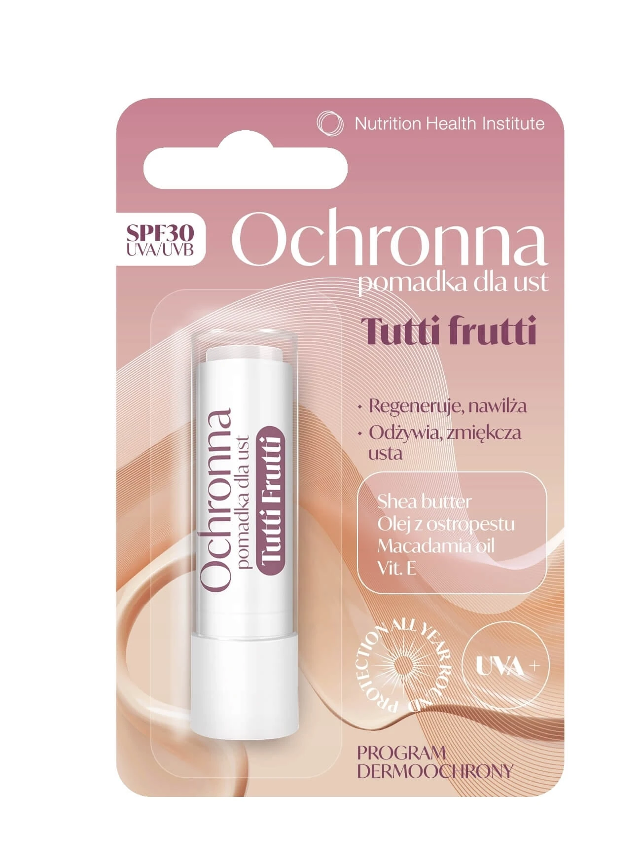 Nutrition Health Institute Tutti Frutti Schützender Lippenstift