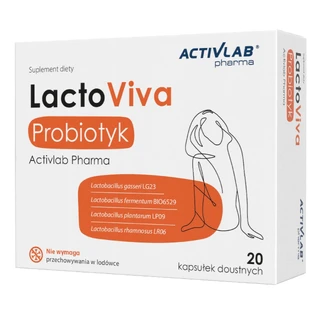LactoViva Probiotyk ActivLab Pharma  20 kapsułek