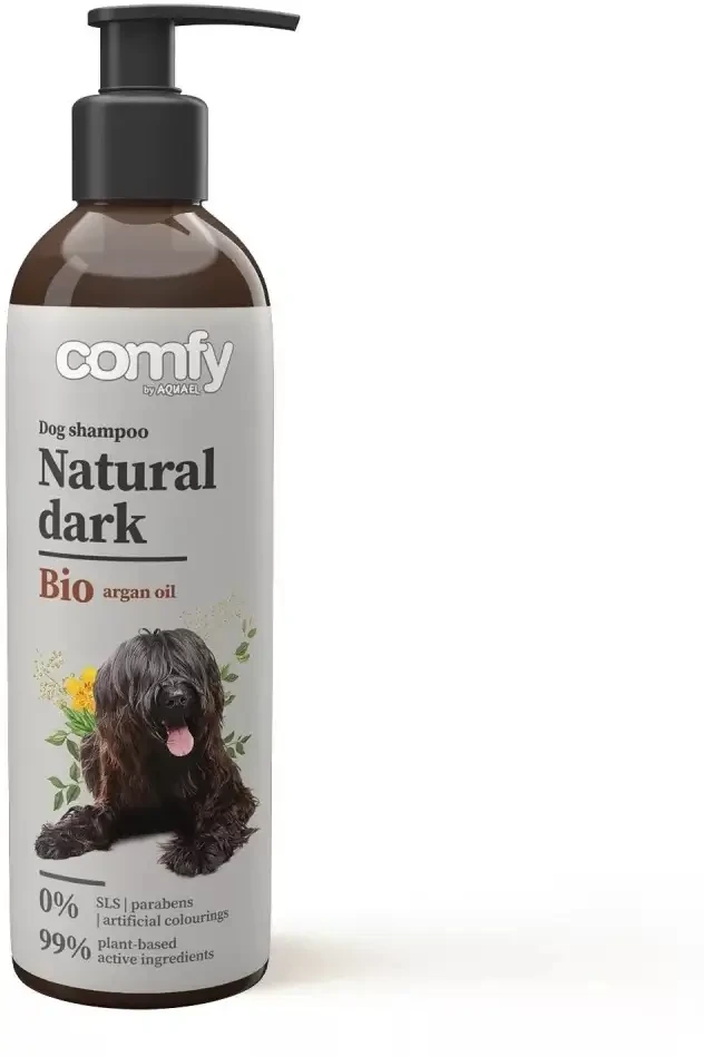 Comfy Natural Dark Shampoo für Hunde mit dunklem Haar 250 ml