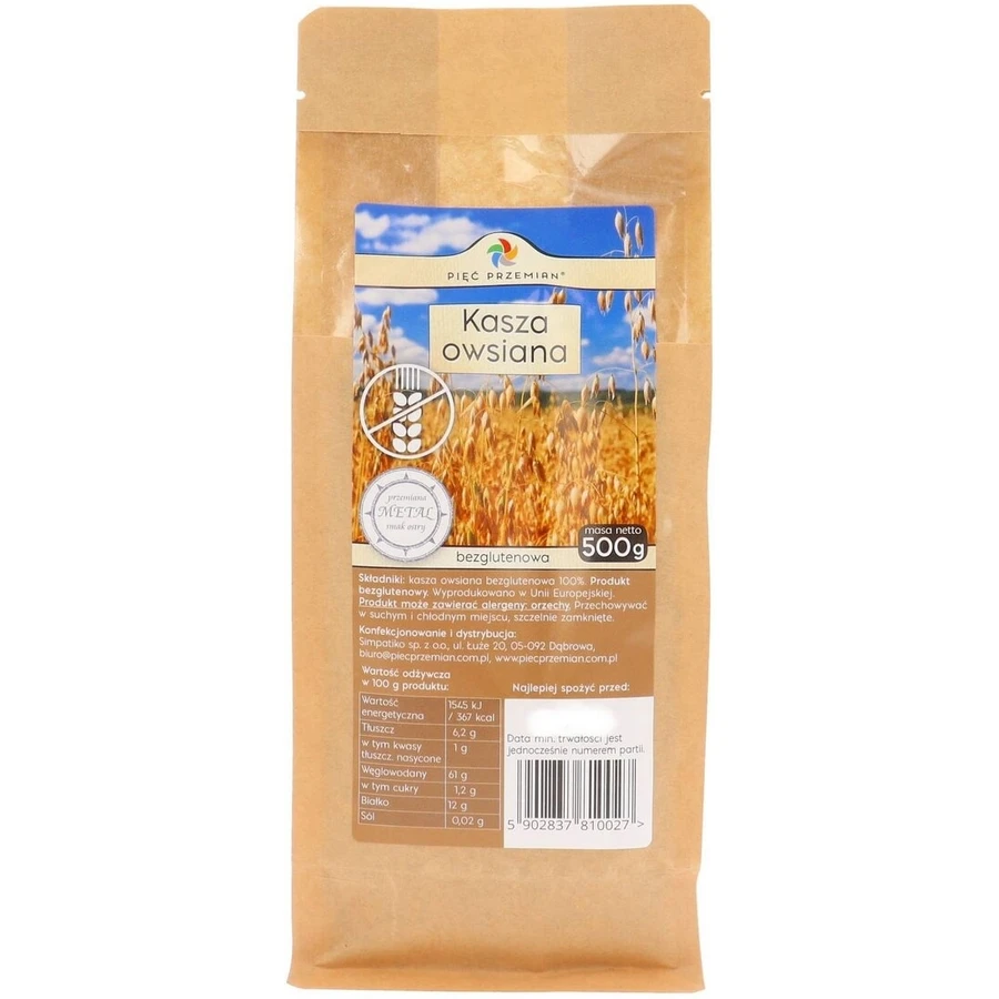 Five Transformations Glutenvrije havergrutten 500 g