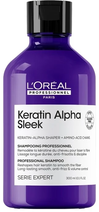 L'Oréal Keratin Alpha Sleek Glättendes Shampoo