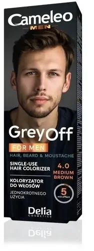 DELIA CAMELEO MEN GREY OFF Haar-, Bart- und Schnurrbartfärbemittel