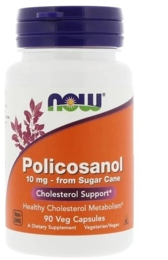 Now Foods Policosanol 10 mg Kapseln 90 Kapseln
