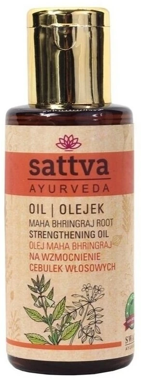 Sattva Maha bringaraj Öl zur Stärkung der Haare 100 ml