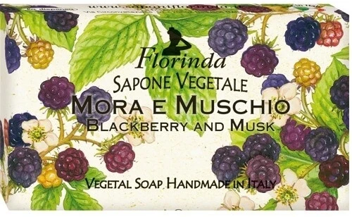 FLORINDA natürliche Pflanzenseife, Brombeere 100 g
