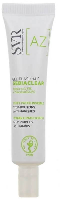 SVR Sebiaclear Gel Flash 4 H Gel für Unvollkommenheiten