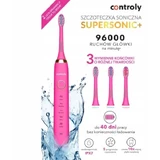 Controly Supersonic Plus periuță de dinți sonică roz 1 buc.