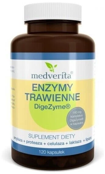 Medverita Verdauungsenzyme 120 Kapseln