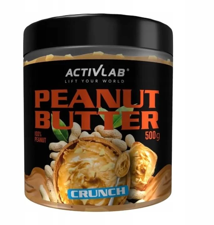 Activlab Erdnussbutter Crunch Erdnusscreme 500 g
