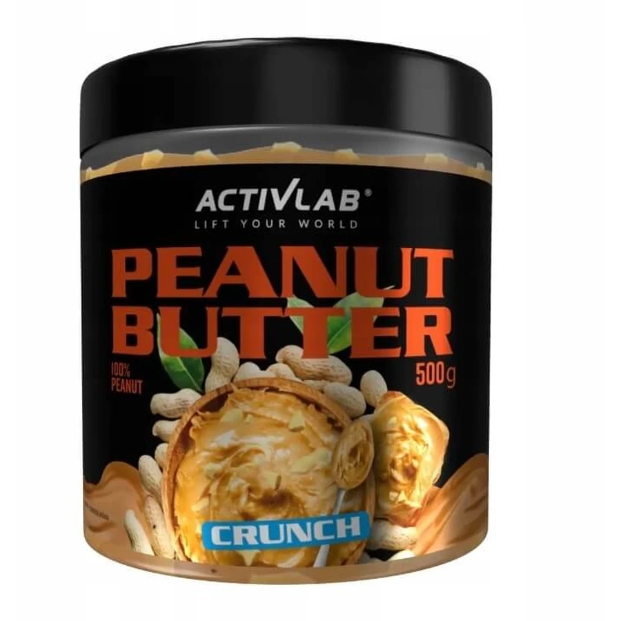 Activlab Erdnussbutter Crunch Erdnusscreme 500 g