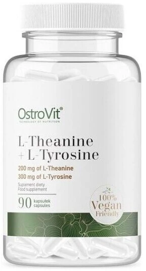 OstroVit L-Theanin+ L-Tyrosin Vege 90 Kapseln