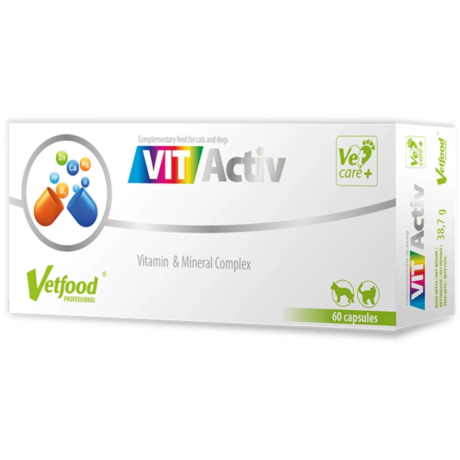 VETFOOD VitActiv 60 cápsulas