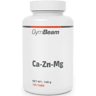 GymBeam Ca-Zn-Mg, 120 tabletek