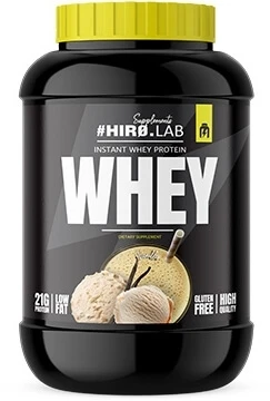 HIRO.LAB Instant Whey Protein Vanille Protein-Ergänzung mit