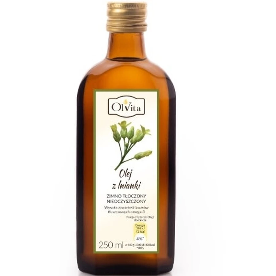 Olvita ulei de in presat la rece 250ml