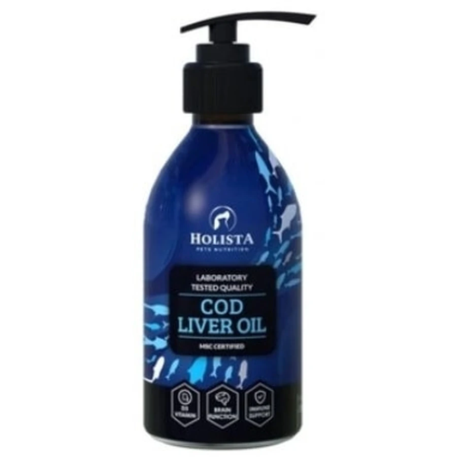 Holista Cod Liver Oil Lebertran für Hund und Katze ...