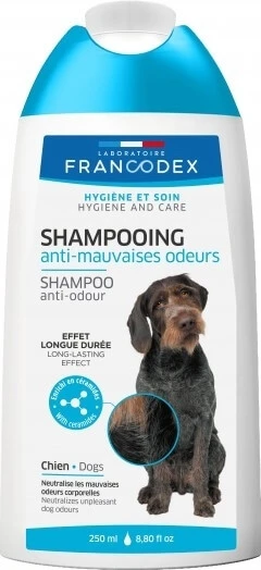 FRANCODEX DE Hundeshampoo zur Neutralisierung von schlechtem Geruch