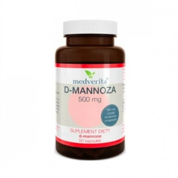 Medverita D-Mannose 500 mg 50 Kapseln