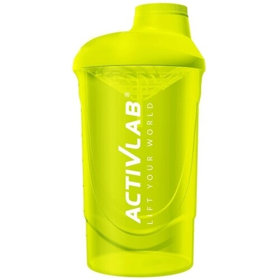 Activlab Shaker cu filtru galben neon 600 ml