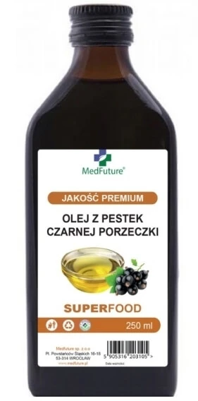 MedFuture Schwarzes Johannisbeersamenöl 250 ml