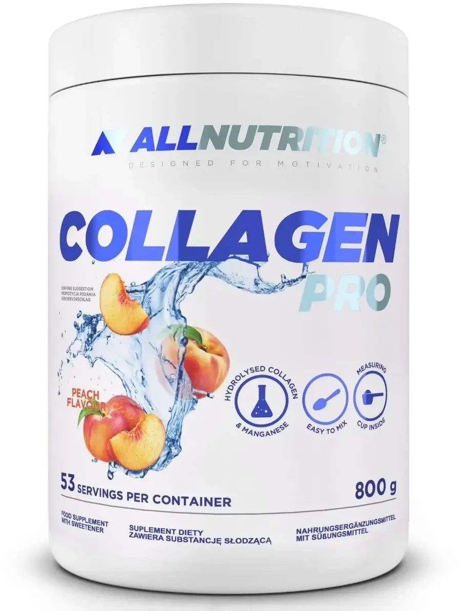 Allnutrition Collagen Pro Pfirsich-Geschmack 800 g