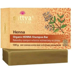 Sattva Organic Natural henna bar șampon 100 g