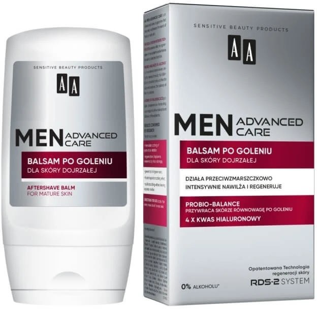 AA Men Advanced Care Aftershave Balsam für reife Haut