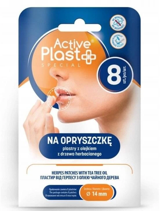 ActivePlast Spezial-Herpespflaster mit Öl von