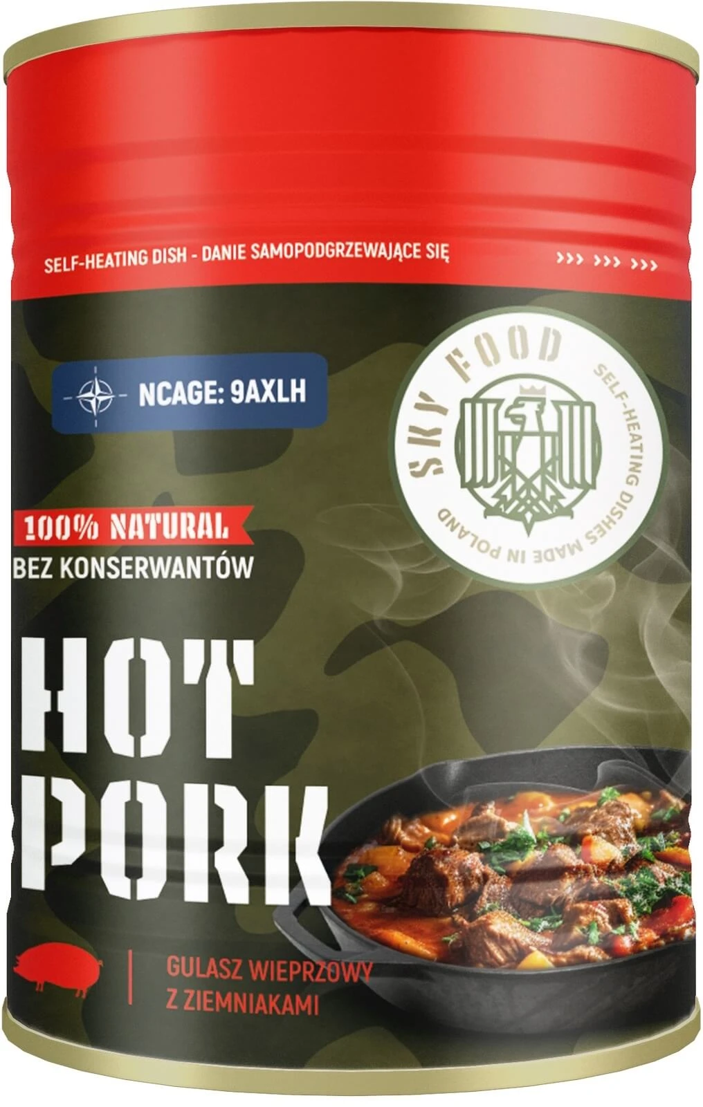 SKY FOOD Heißer Schweinefleischeintopf mit Kartoffeln 400 g