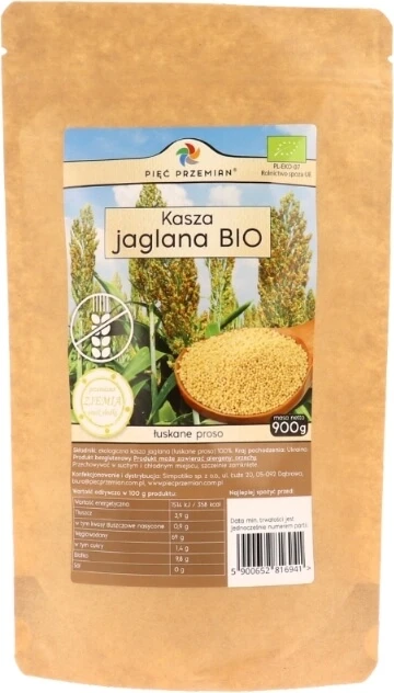 Five Transformations BIO glutenfreie Hirsegrütze 900 g