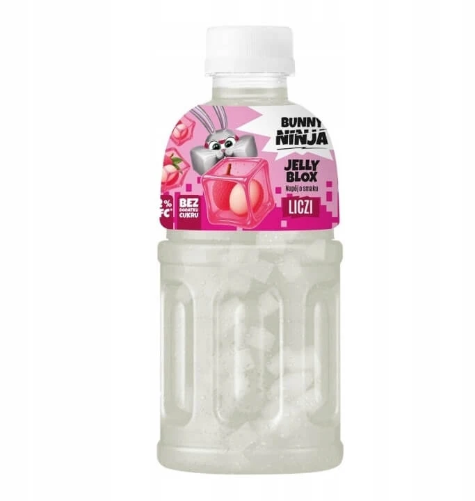 Bunny Ninja Jelly Blox Lychee-Getränk 320 ml