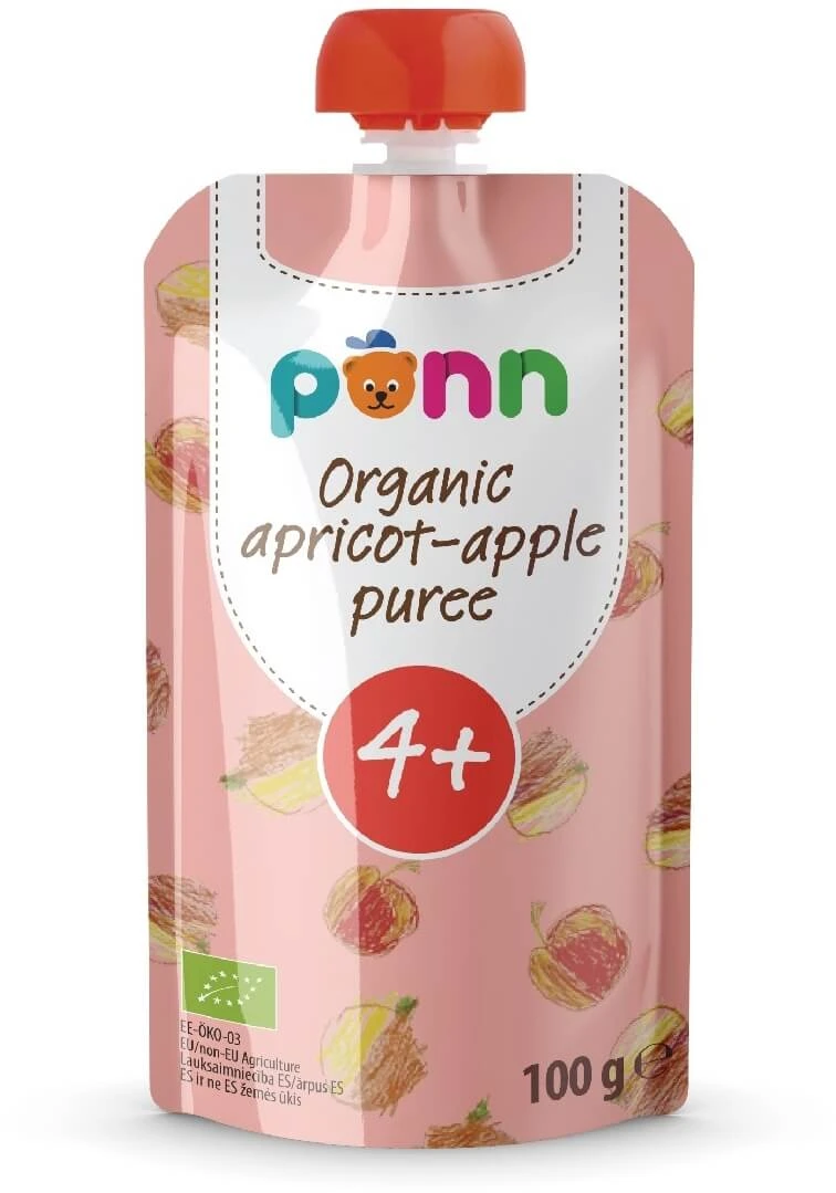 SALVEST Põnn BIO Aprikose mit Apfel 100 g