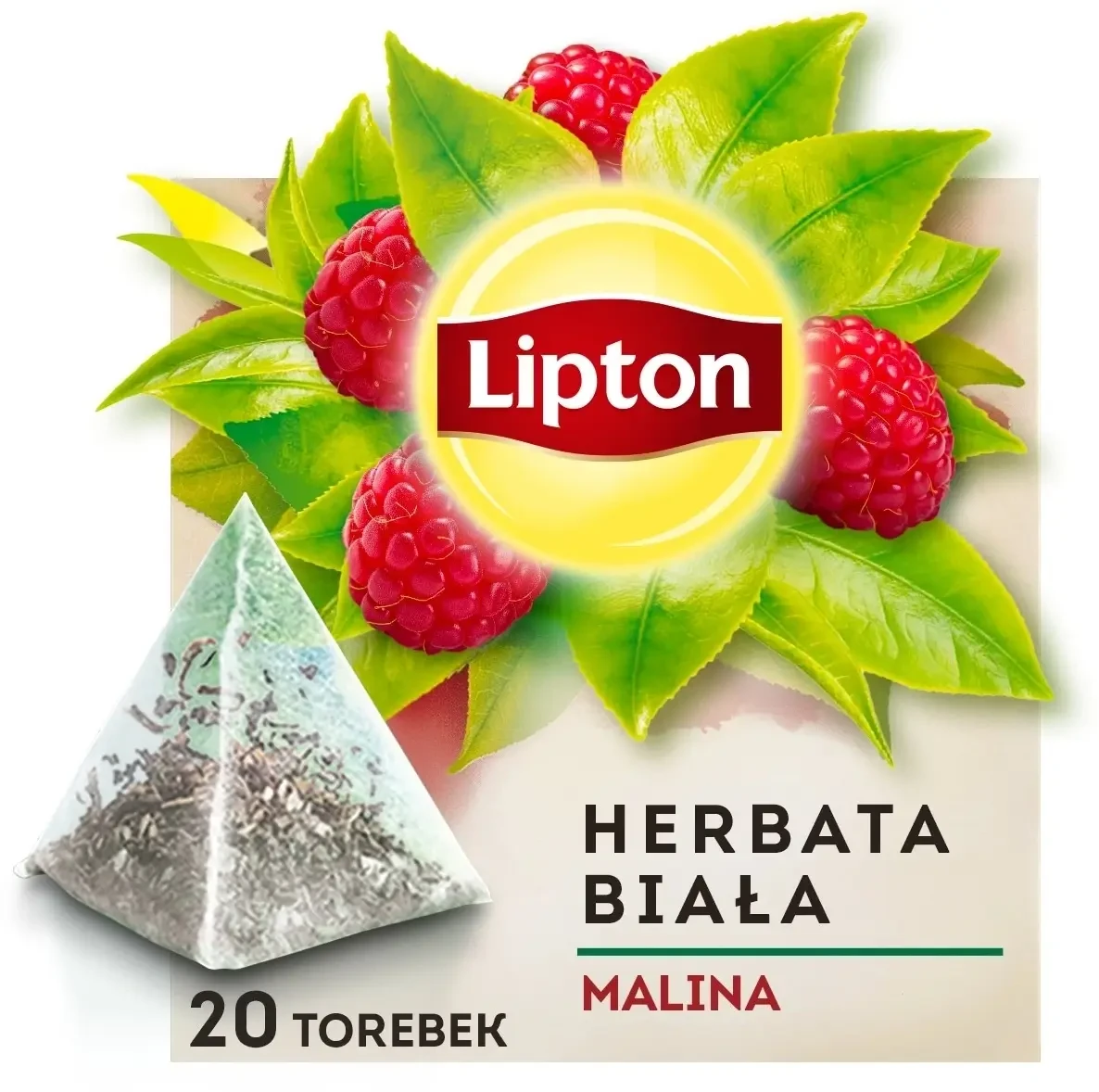Lipton Weißer Himbeer Tee weiß 20 Beutel