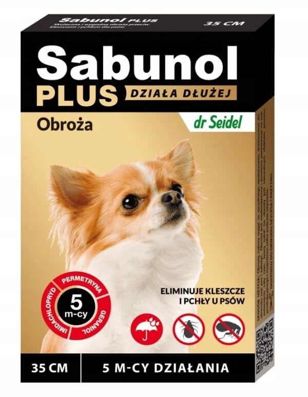 Sabunol Parasitenhalsband Floh- und Zeckenhalsband für