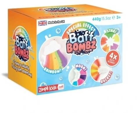 Zimpli Kids Fun Bombs für das Bad wechselnde Farbe