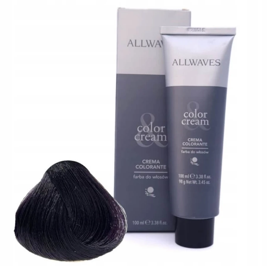 ALLWAVES Hair dye 4.2 medium purple brown 100 ml