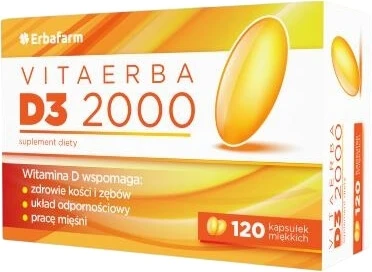 VitaErba D3 2000 120 Kapseln