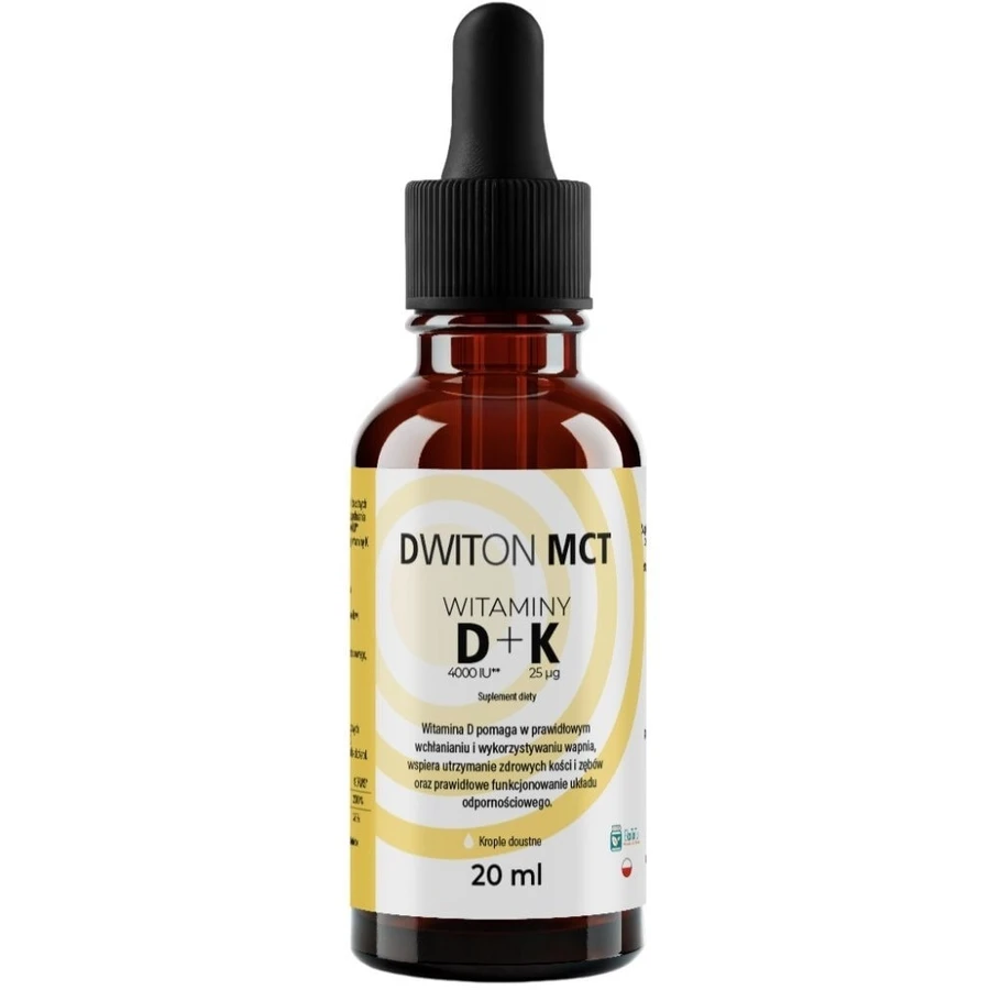 EKOTOTU Dviton MCT Vitamine D+K 20ml