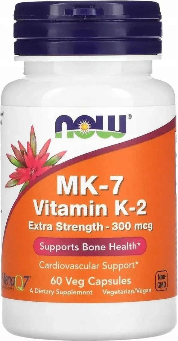 Now Foods Vitamin K2 MK-7 300 mcg Extra 60 Kapseln