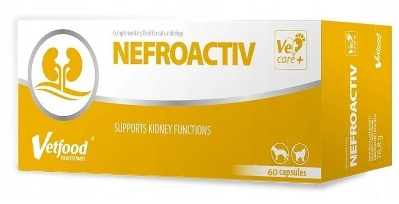 VETFOOD NefroActiv 60 Kapseln