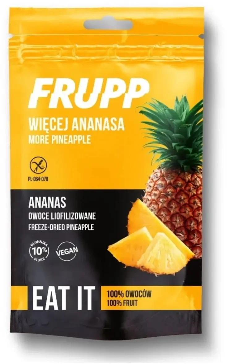 Celiko Frupp Lyophilisierte Frucht Ananas 15 g