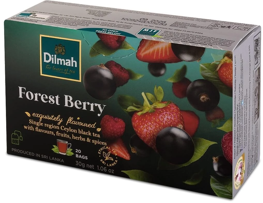 Dilmah Ceylon Schwarztee mit Waldfruchtgeschmack und