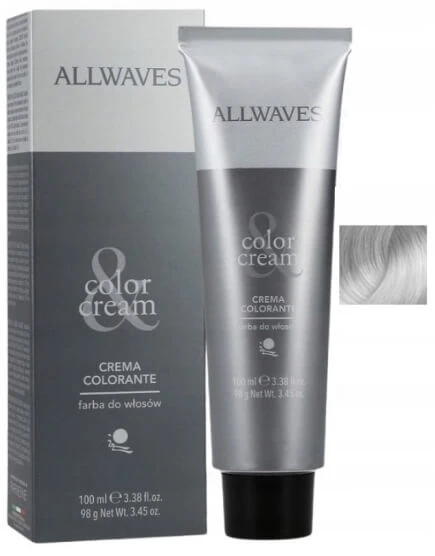 ALLWAVES Haarfarbe Tonizer T1 Asche Platin 100 ml