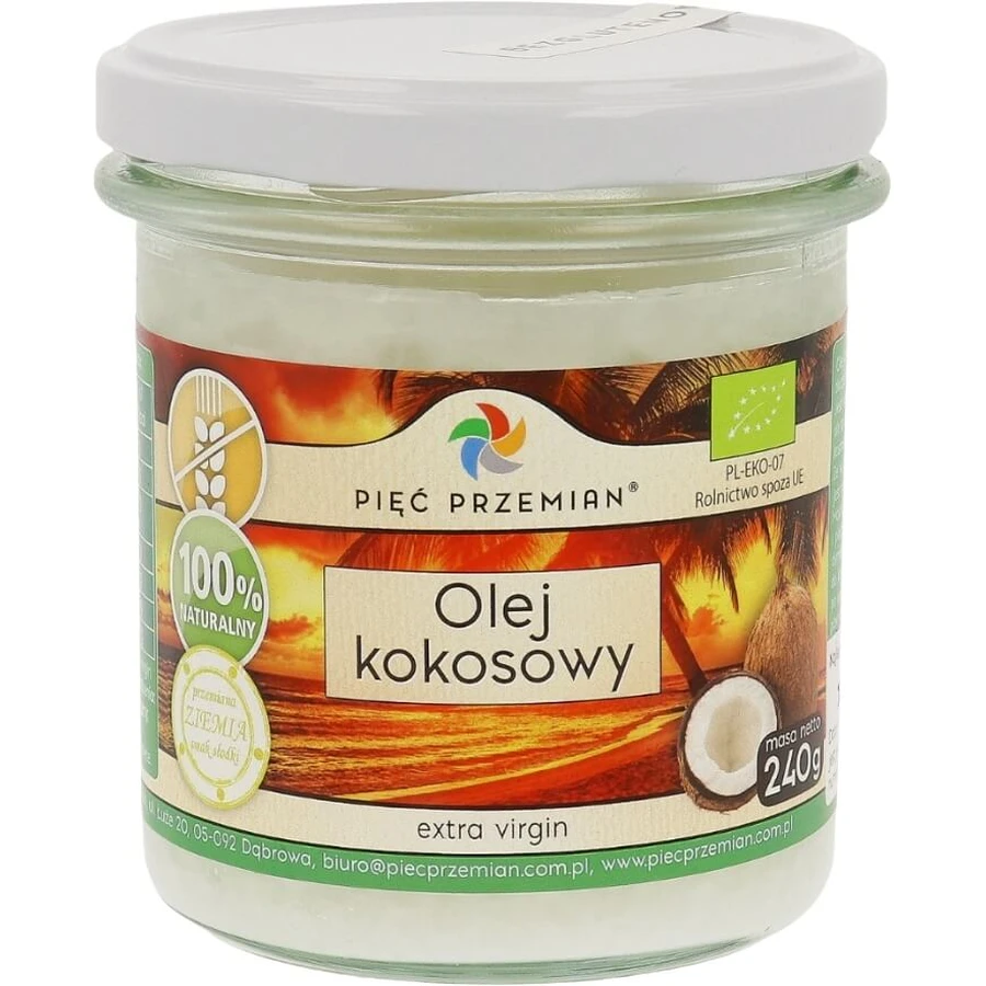 Five Transformations BIO ulei de nucă de cocos extravirgin 240 g