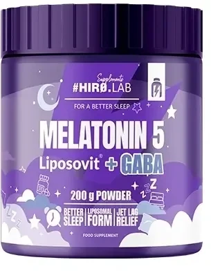 HIRO.LAB Melatonin 5 Liposovit + GABA 200 g