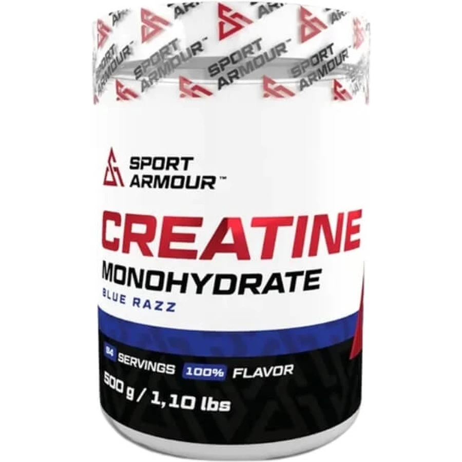 Sport Armour Creatina Monoidrato al gusto di lampone blu ...