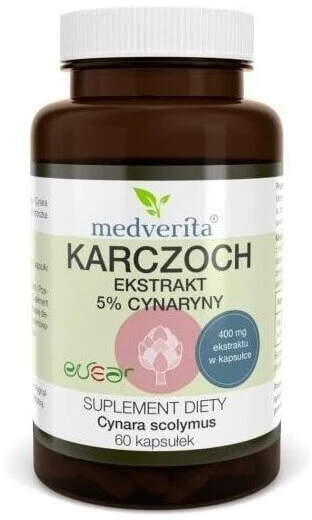 Medverita Artischockenextrakt 5% Cynarin 60 Kapseln