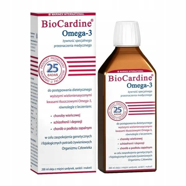 BioCardine Omega-3 Cardio & Neuro Lipids Öl 200 ml