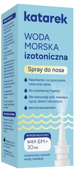 Katarek isotonisches Meerwasser 30 ml